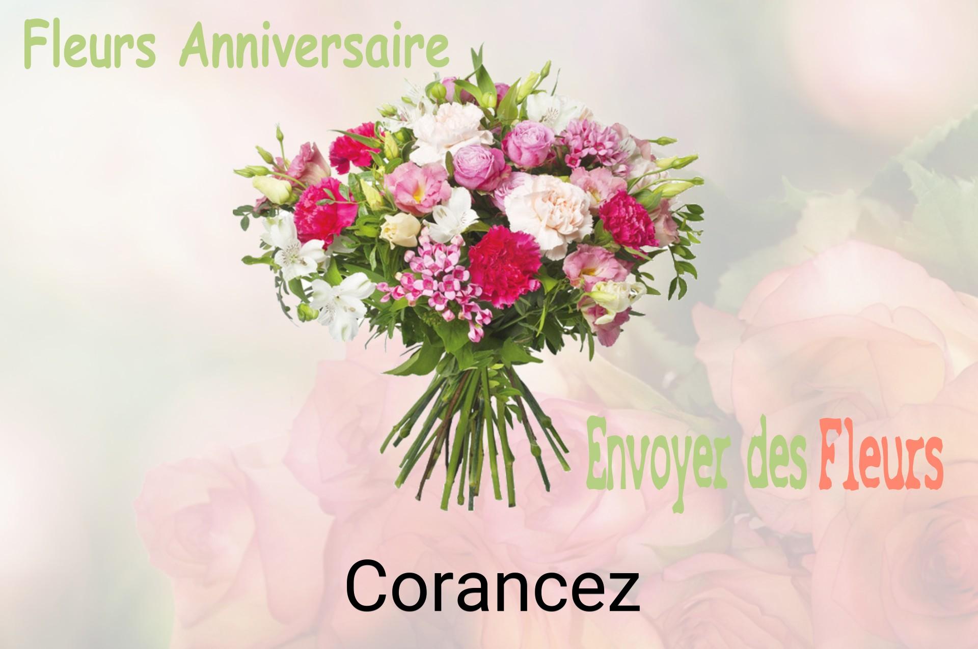 Bouquet de fleurs d’anniversaire livré à Corancez